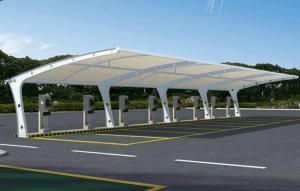 鄂尔多斯膜结构停车棚